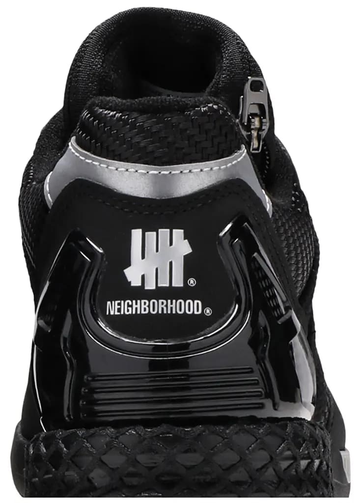 Undefeated x Neighborhood x adidas ZX 8000 'Black Gum' 7