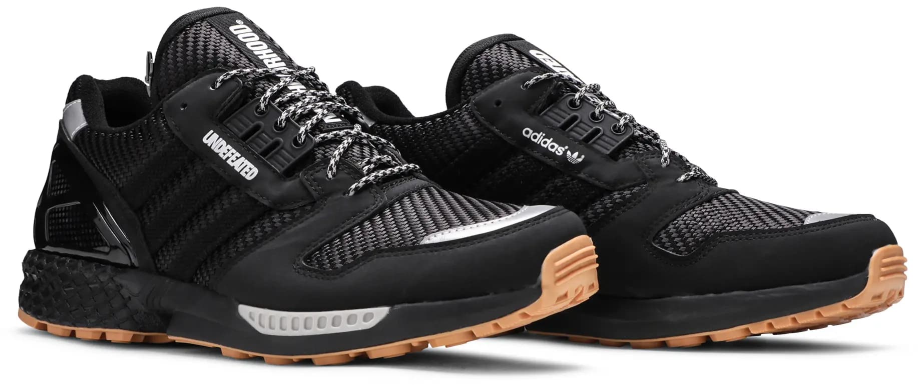 Undefeated x Neighborhood x adidas ZX 8000 'Black Gum' 8