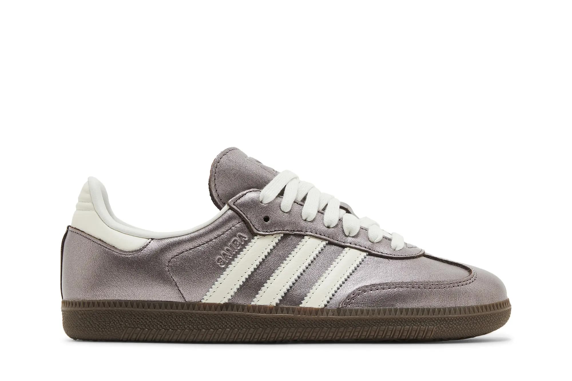 adidas Wmns Samba OG 'Metallic Purple Gum' by Adidas