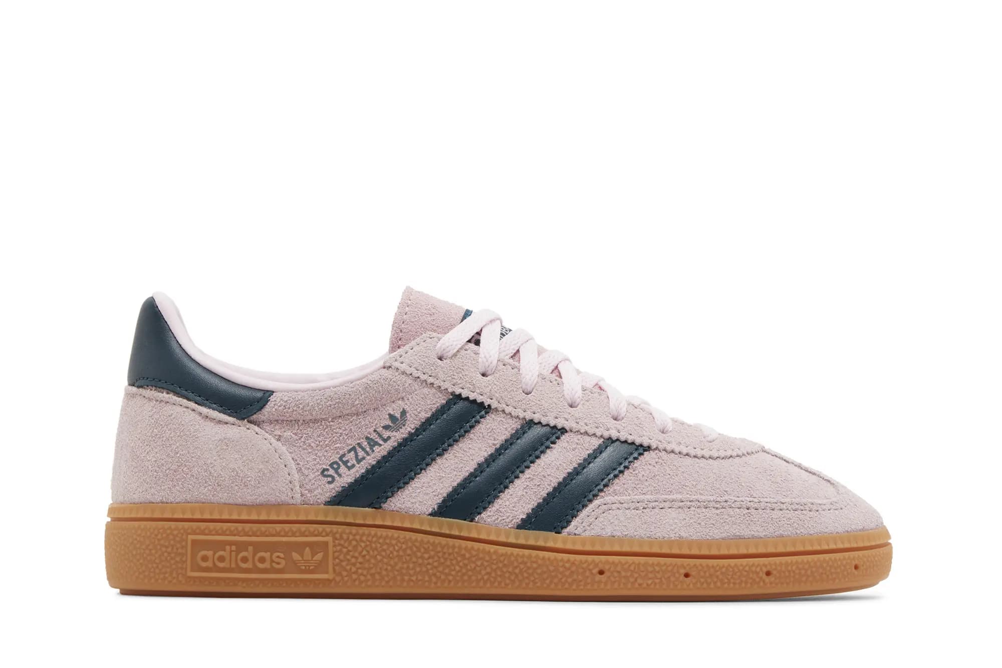 adidas Wmns Handball Spezial 'Clear Pink Arctic Night' by Adidas