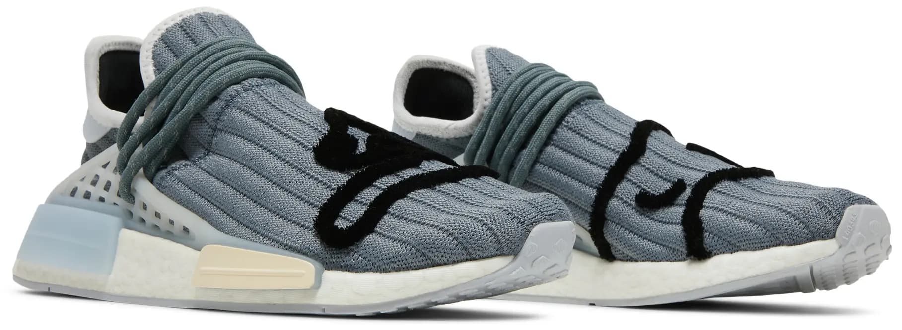 BBC Ice Cream x Pharrell x adidas NMD Human Race 'Running Dog - Space Grey' 8