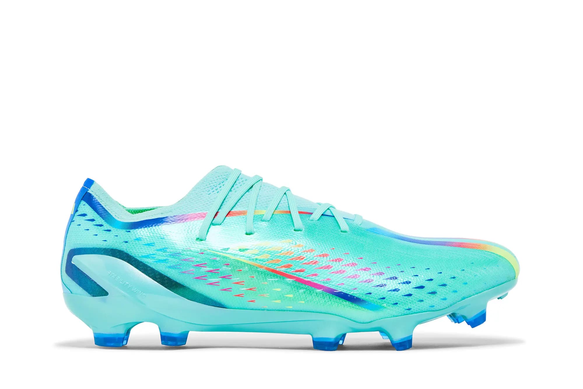adidas X Speedportal.1 FG 'Al Rihla Pack - Clear Aqua' by Adidas