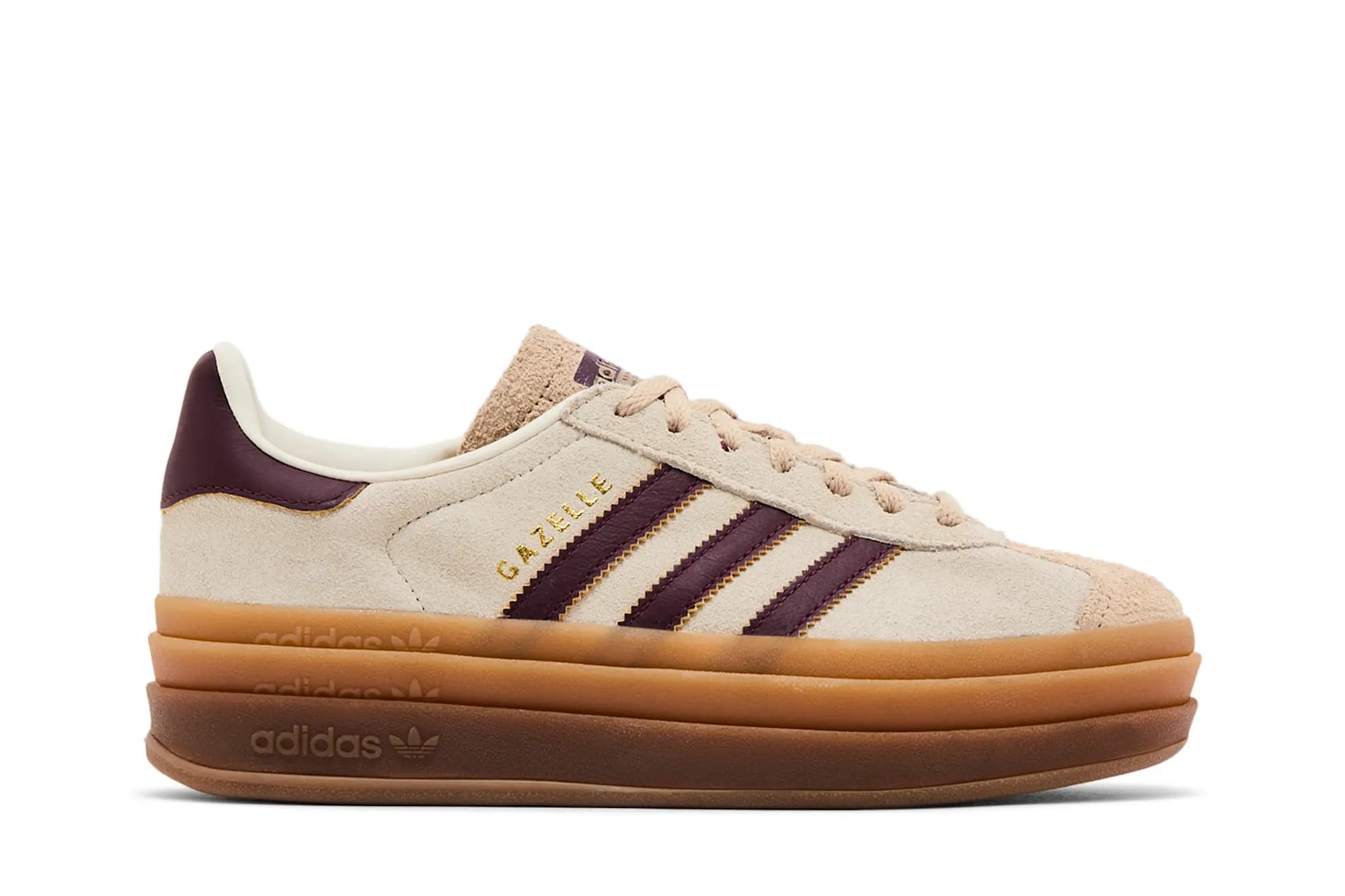 adidas Wmns Gazelle 'Cream White Maroon' by Adidas