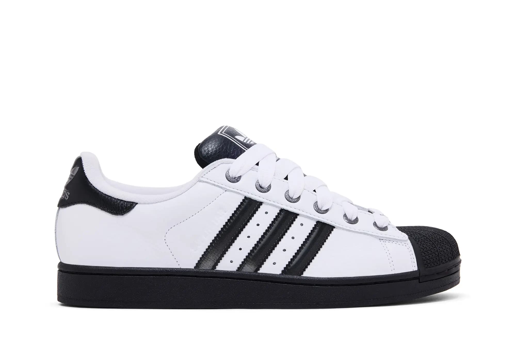 adidas Superstar 2 'White Lenticular Stripes' by Adidas