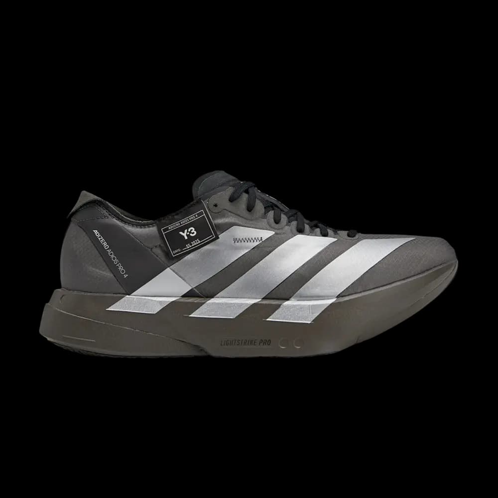 adidas Y-3 Adizero Adios Pro 4 'Cinder Black' by Adidas