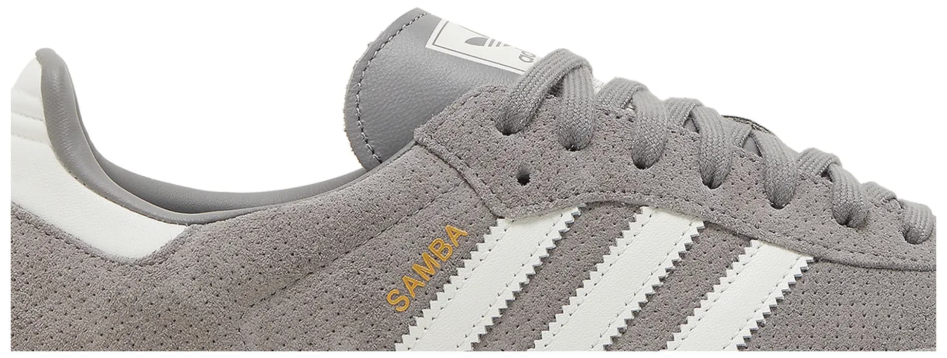 adidas Samba OG 'Grey Bliss Orange' by Adidas