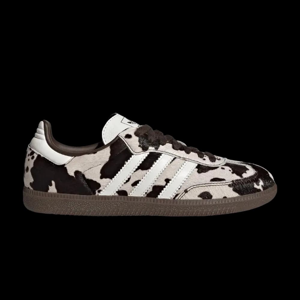 adidas Wmns Samba OG 'Cow Print White Black' by Adidas