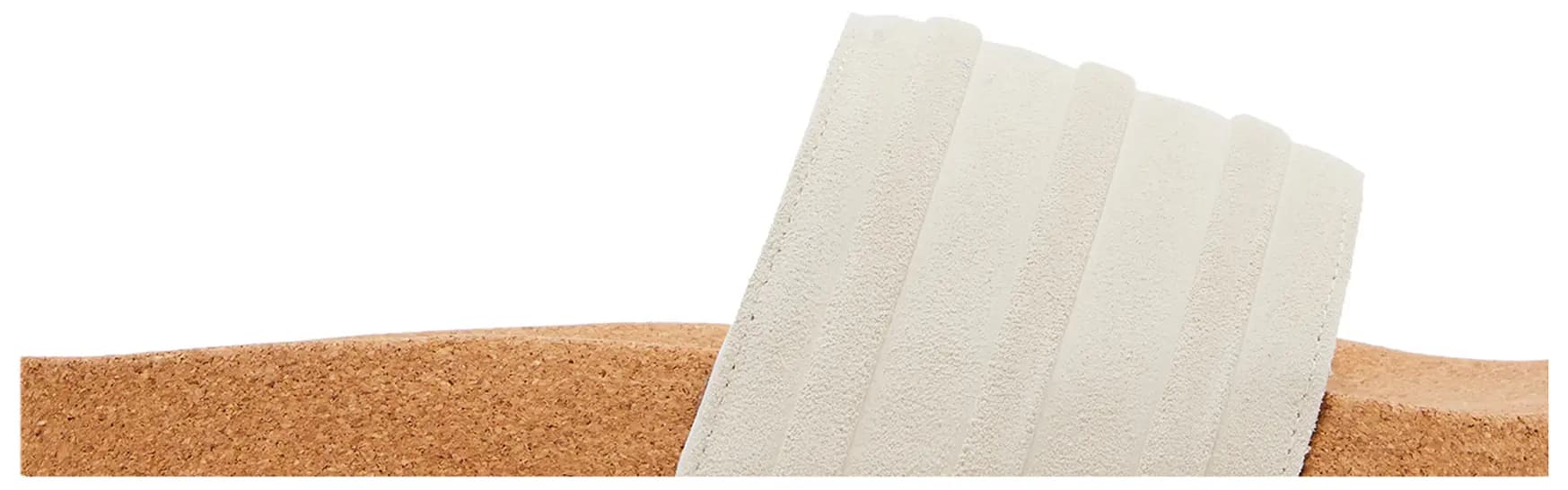 adidas Adilette Premium Slides 'Cork Pack - Wonder White' 2