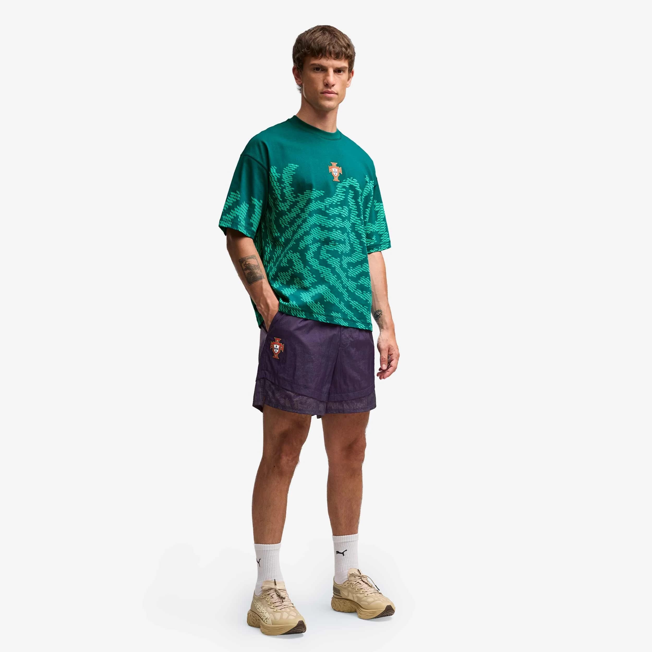 King Relaxed Shorts x Portugal x Salehe Bembury 7