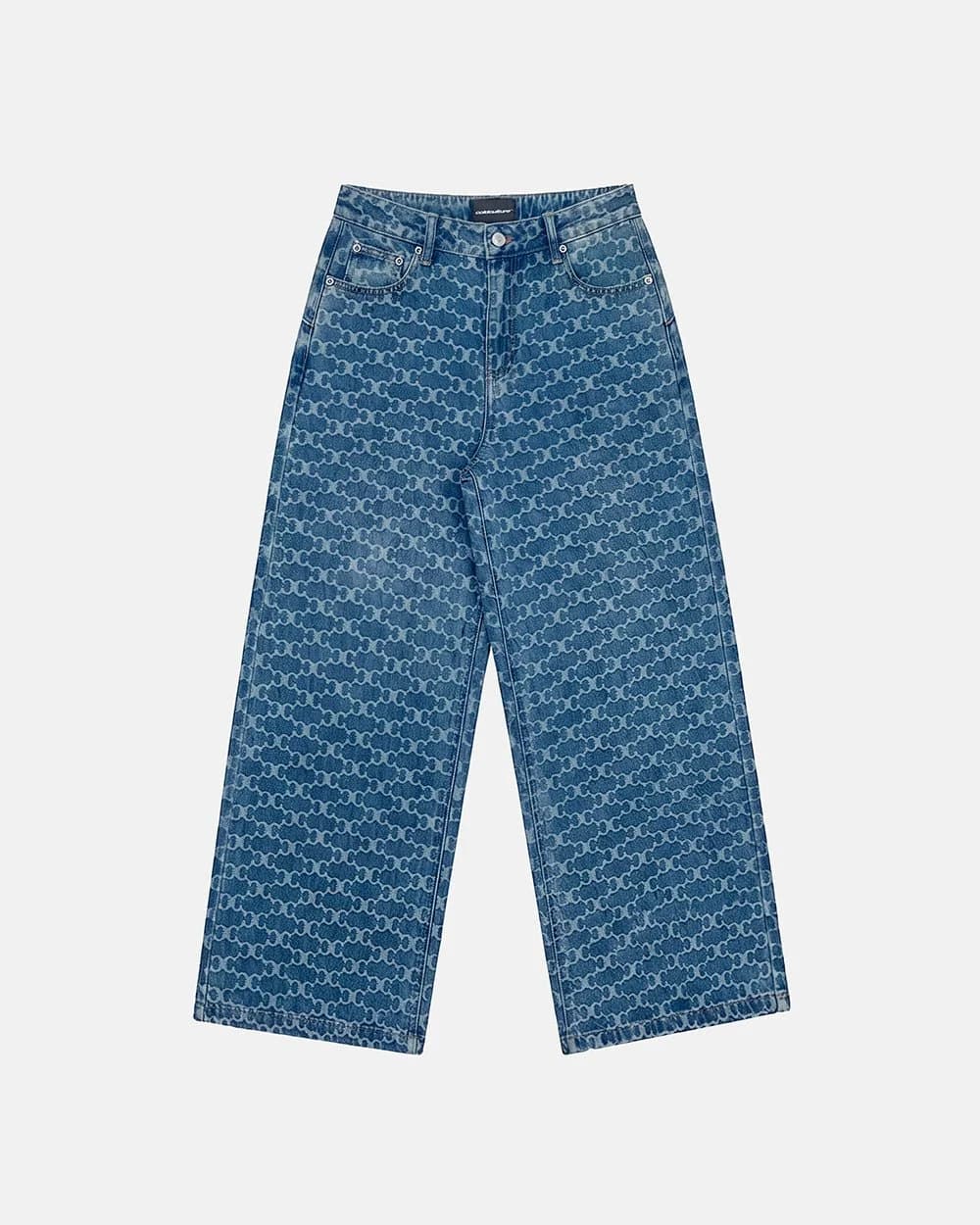 FEVER RACER LOOSE PANTS BLUE 2