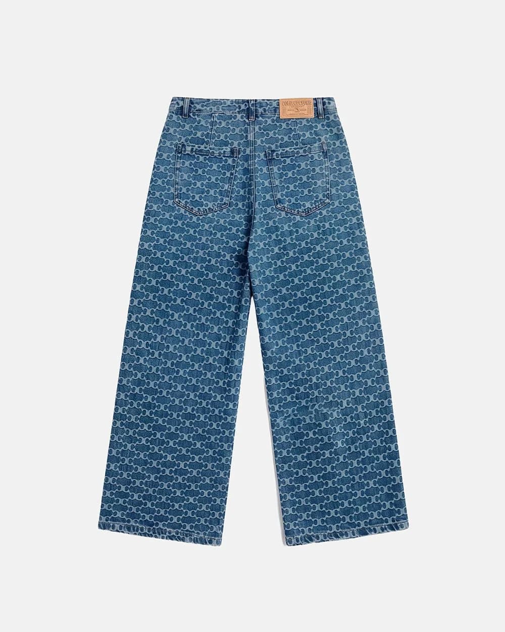 FEVER RACER LOOSE PANTS BLUE 4
