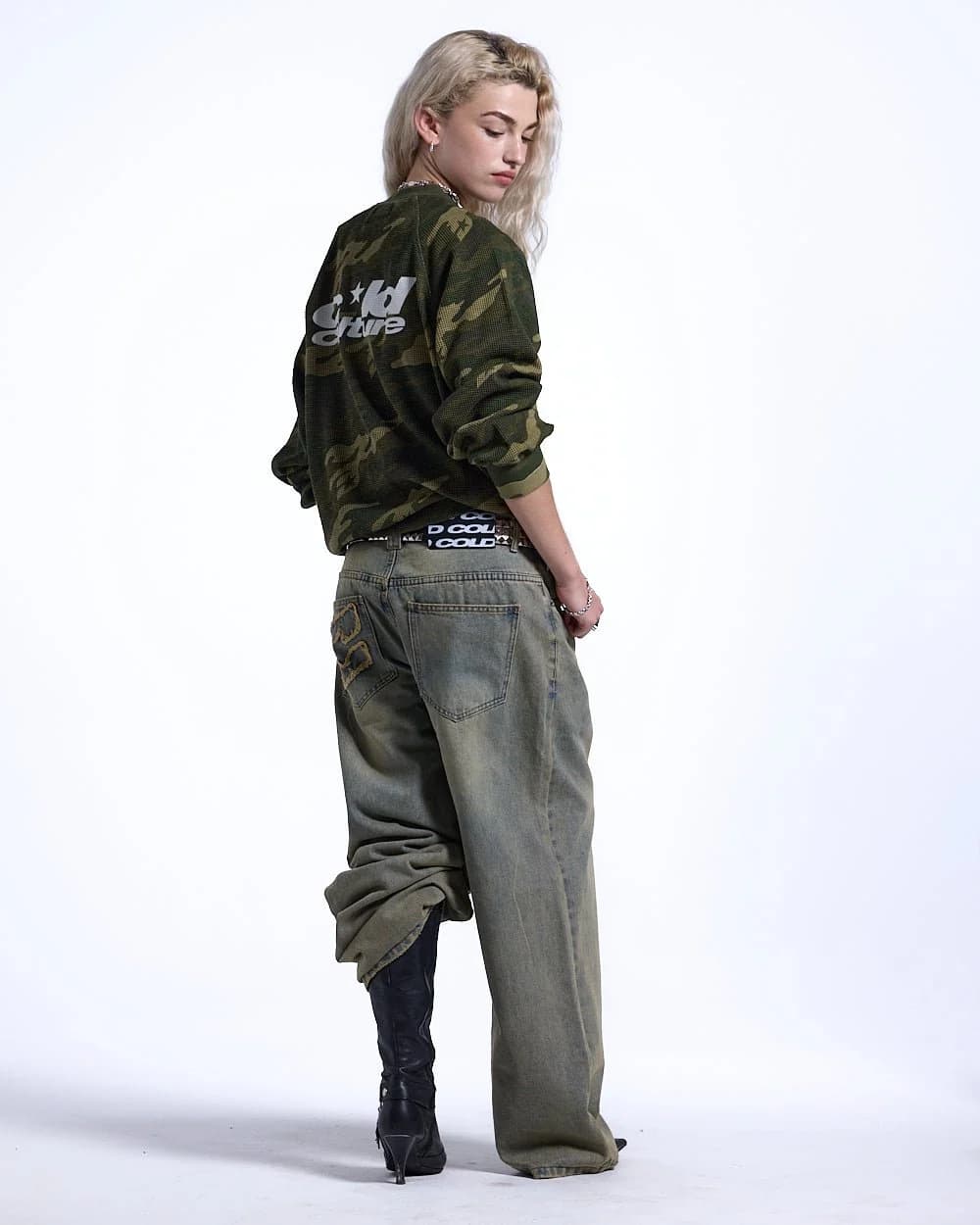 CAMO THERMAL LONGSLEEVE TEE GREEN 6