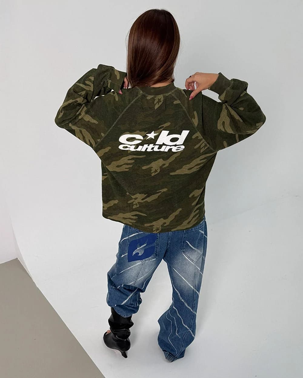 CAMO THERMAL LONGSLEEVE TEE GREEN 7