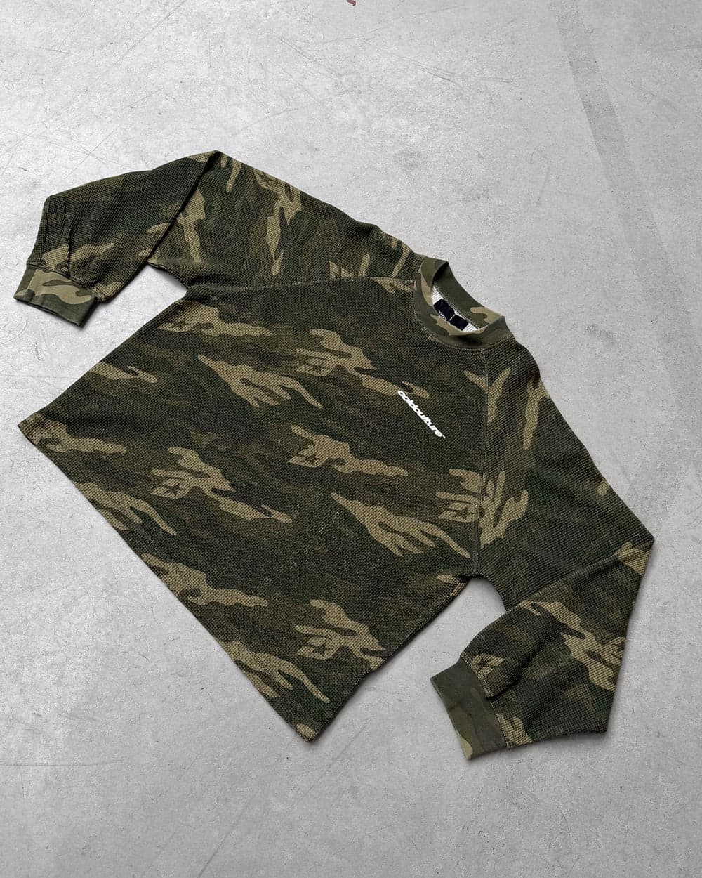CAMO THERMAL LONGSLEEVE TEE GREEN 9