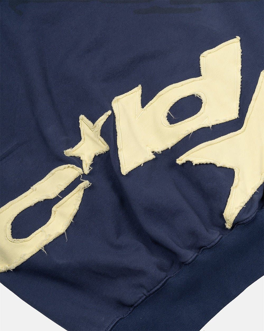 DISTRESSED DEFENSE HOODIE NAVY 6