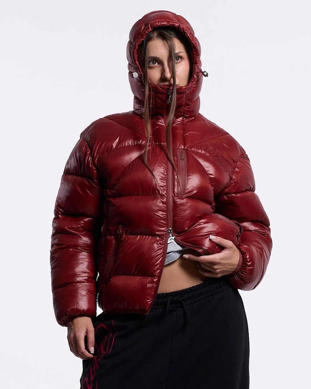 CLOUD ARMOR PUFFER BURGUNDY 5
