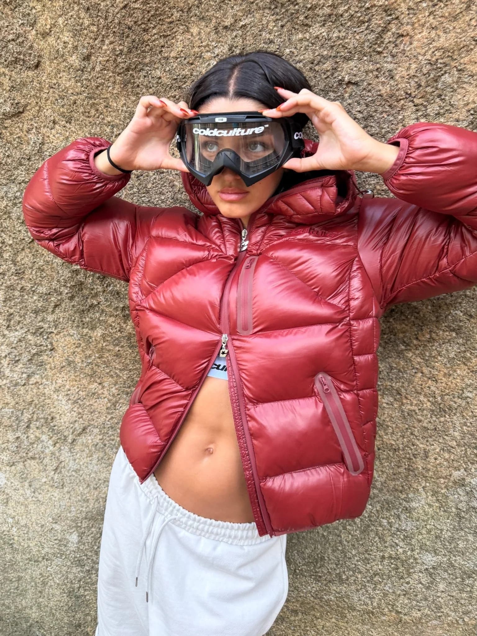 CLOUD ARMOR PUFFER BURGUNDY 10