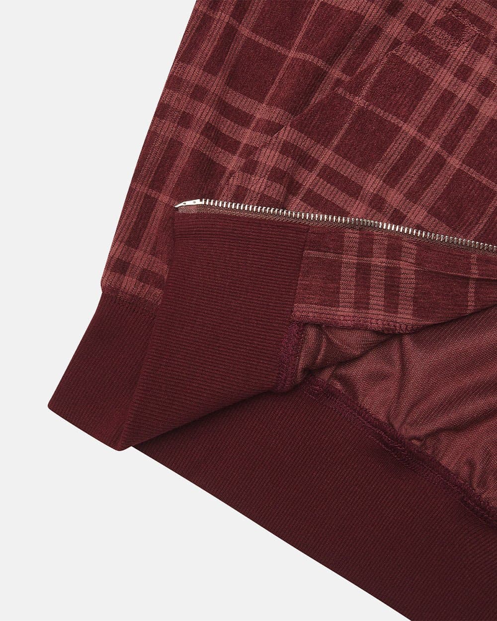 POSH ZIP HOODIE BURGUNDY 7