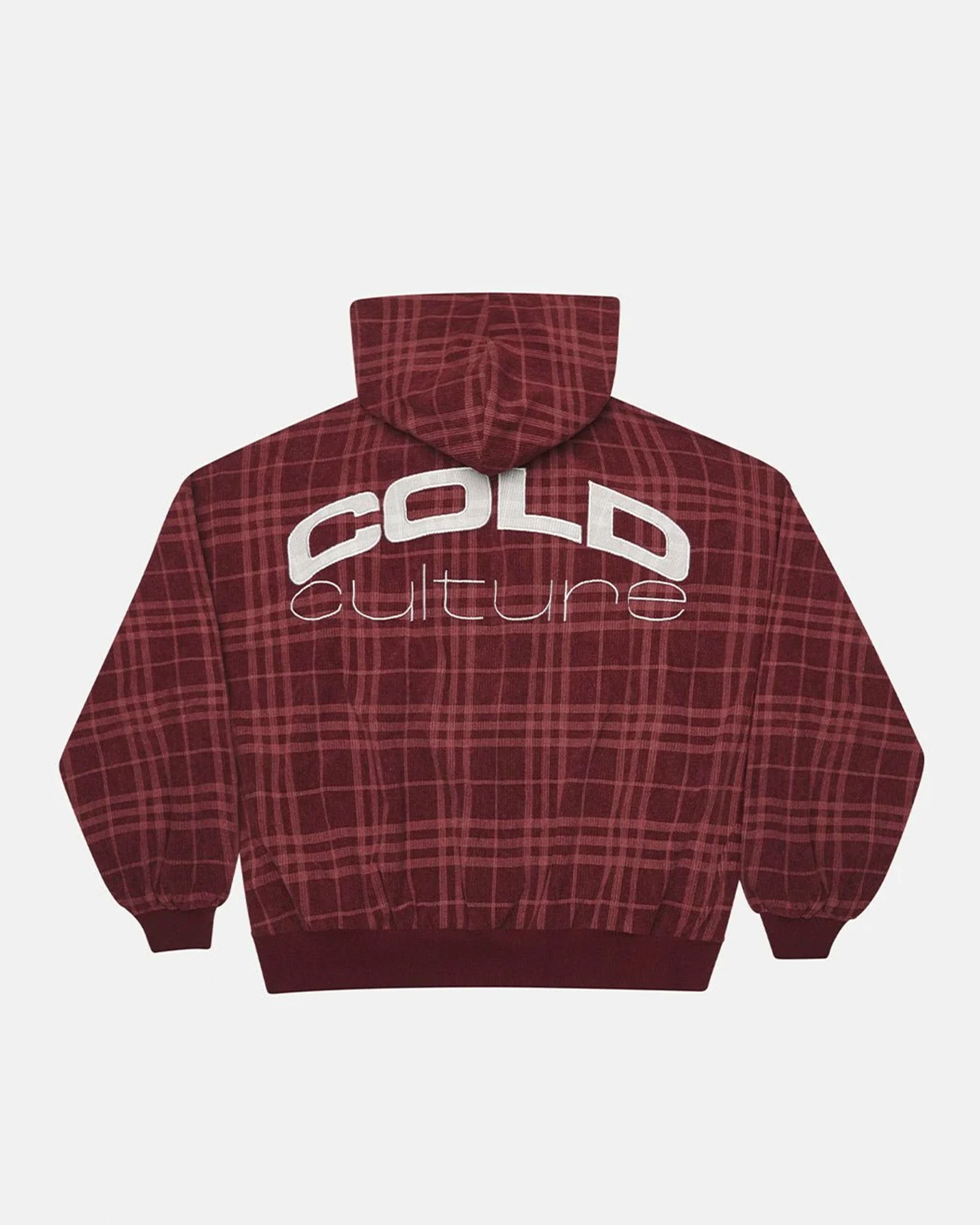 POSH ZIP HOODIE BURGUNDY 4