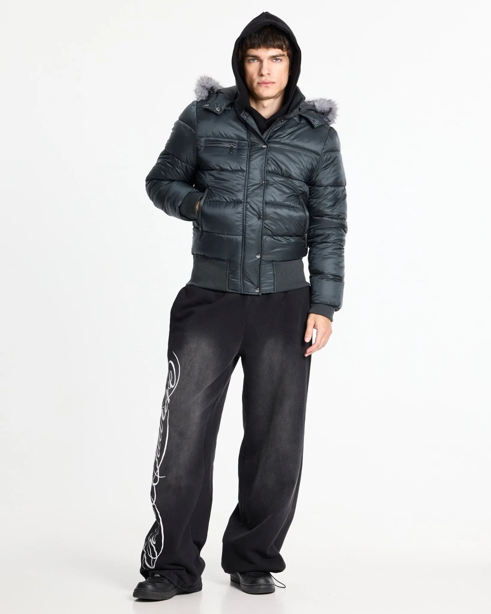 SLOPE PUFFER GREY 6