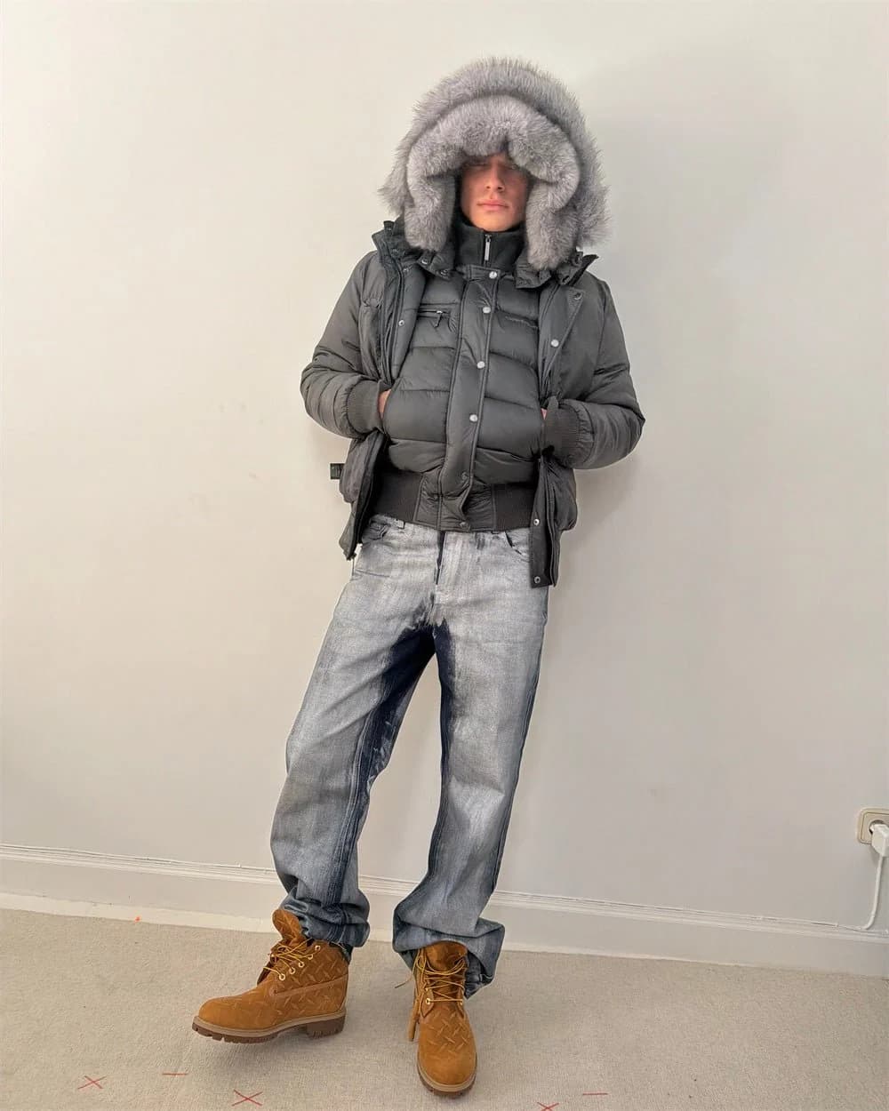 SLOPE PUFFER GREY 12