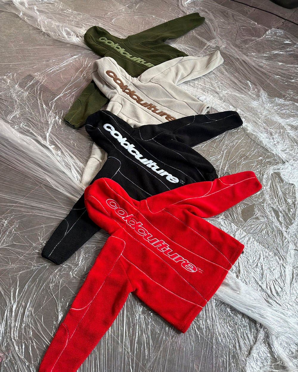 AERO FLEECE GREEN by COLD CULTURE