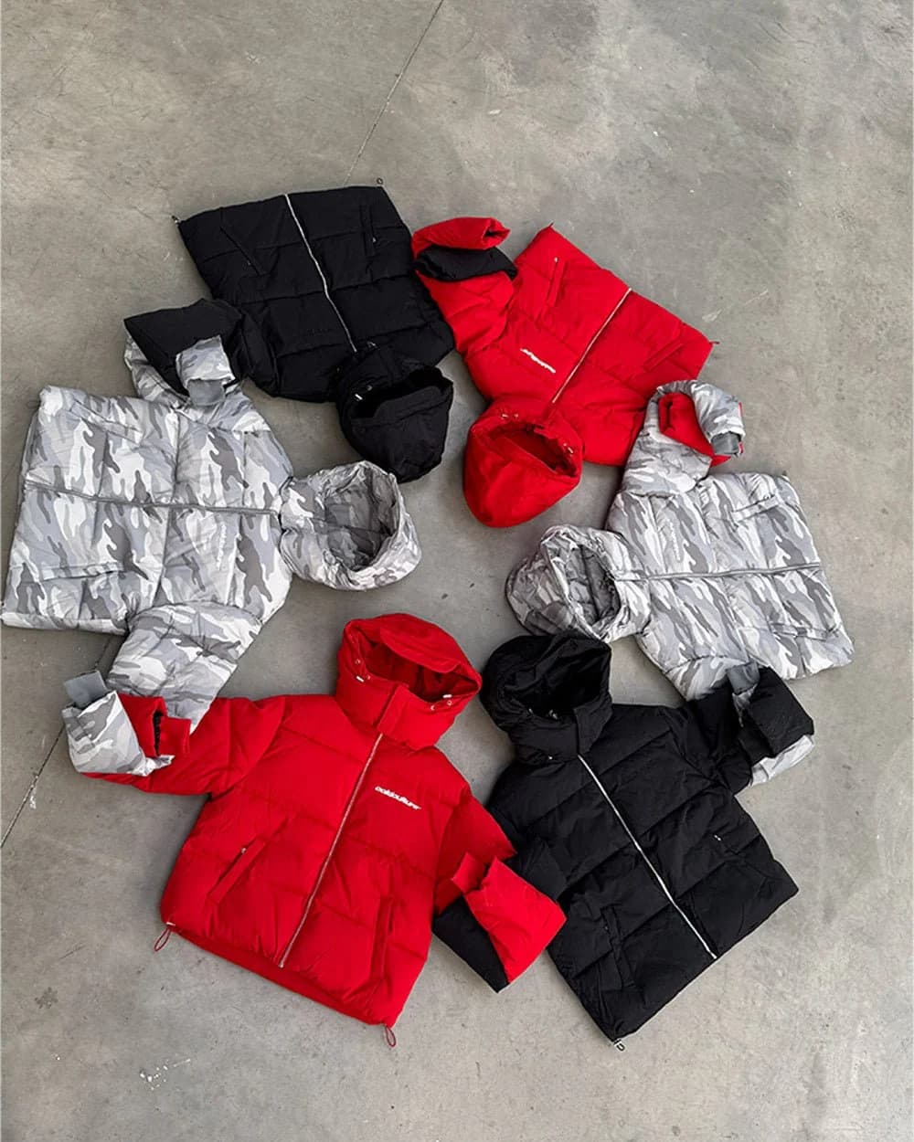 EVERYDAY PUFFER GRAY CAMO 10