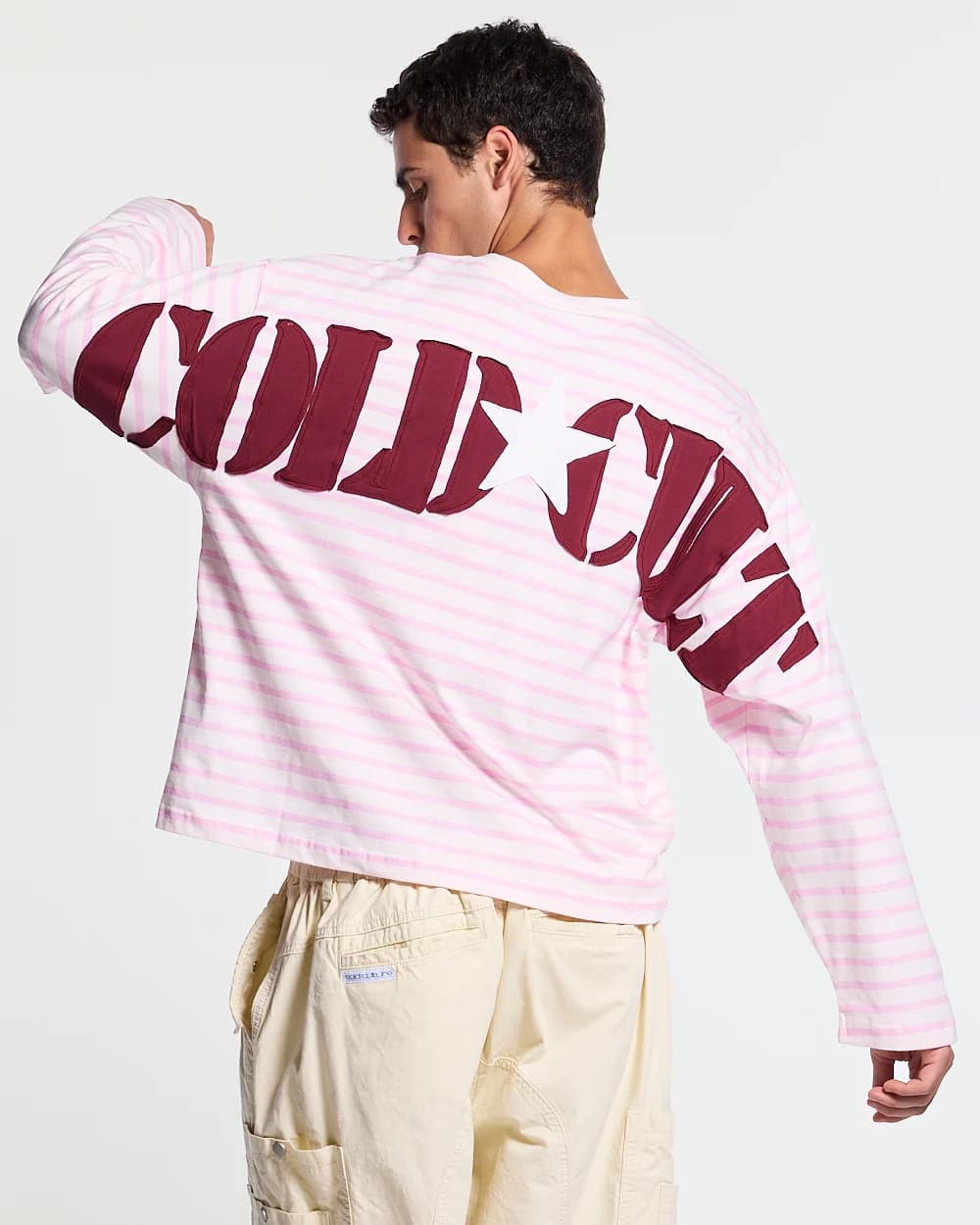 NORTH STARS LONGSLEEVE PINK 2