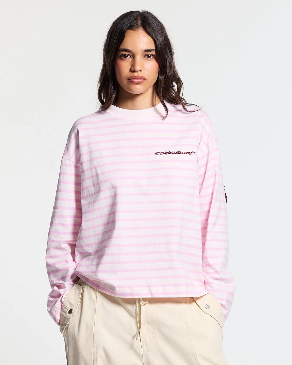 NORTH STARS LONGSLEEVE PINK 8