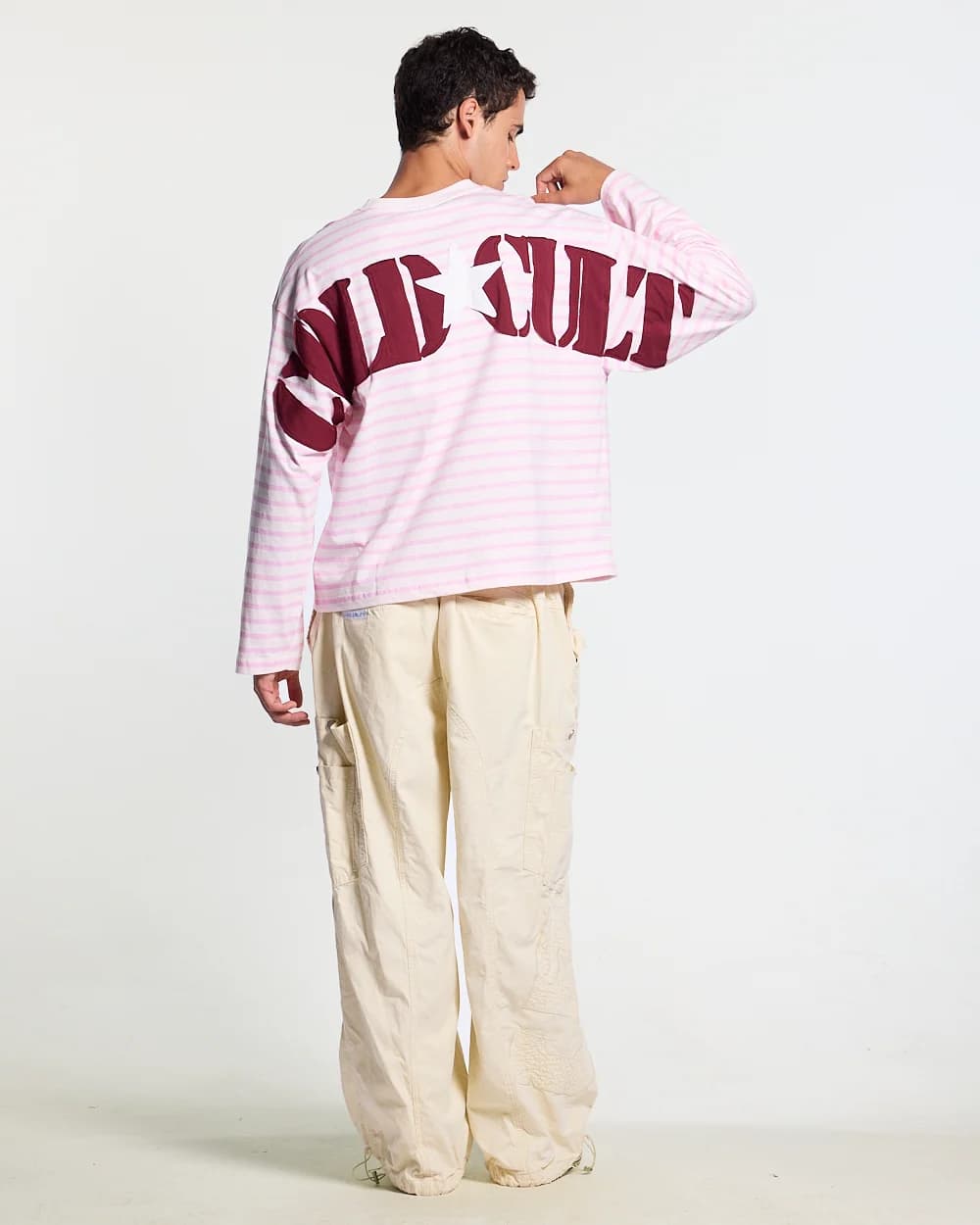NORTH STARS LONGSLEEVE PINK 7