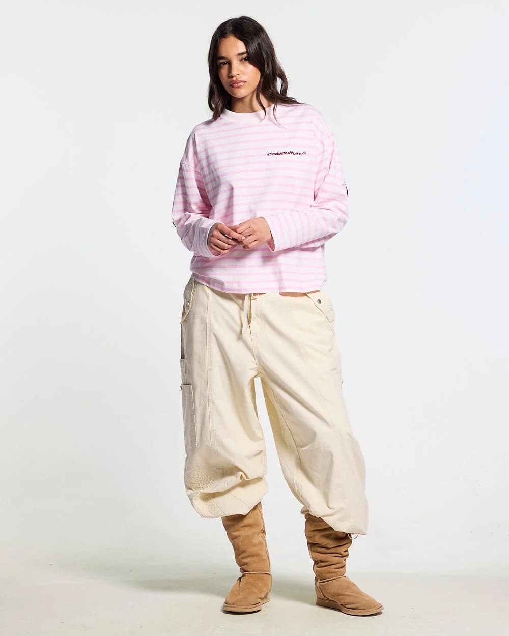 NORTH STARS LONGSLEEVE PINK 9