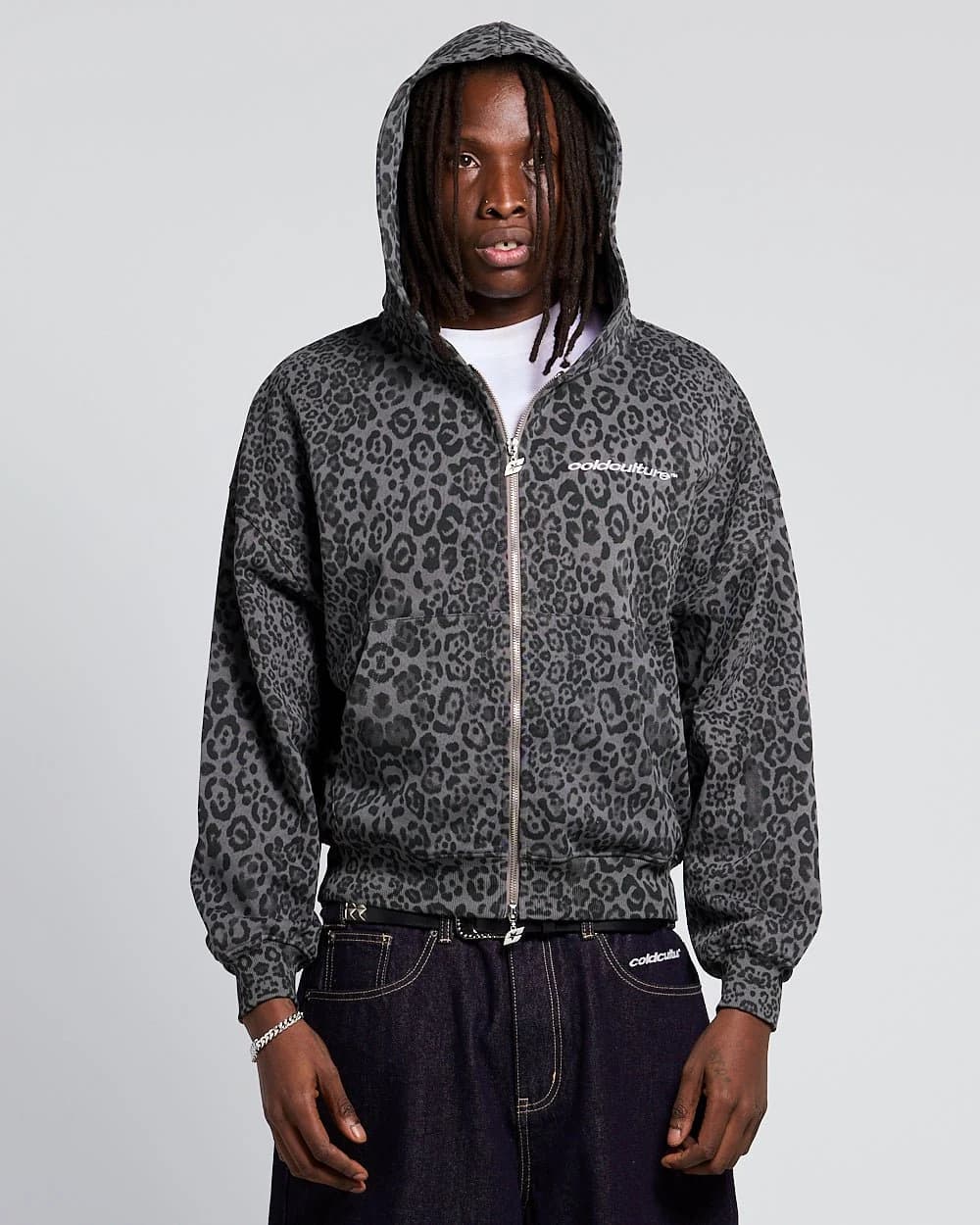 NOCTURNE BEAST ZIP HOODIE DARK GREY 2