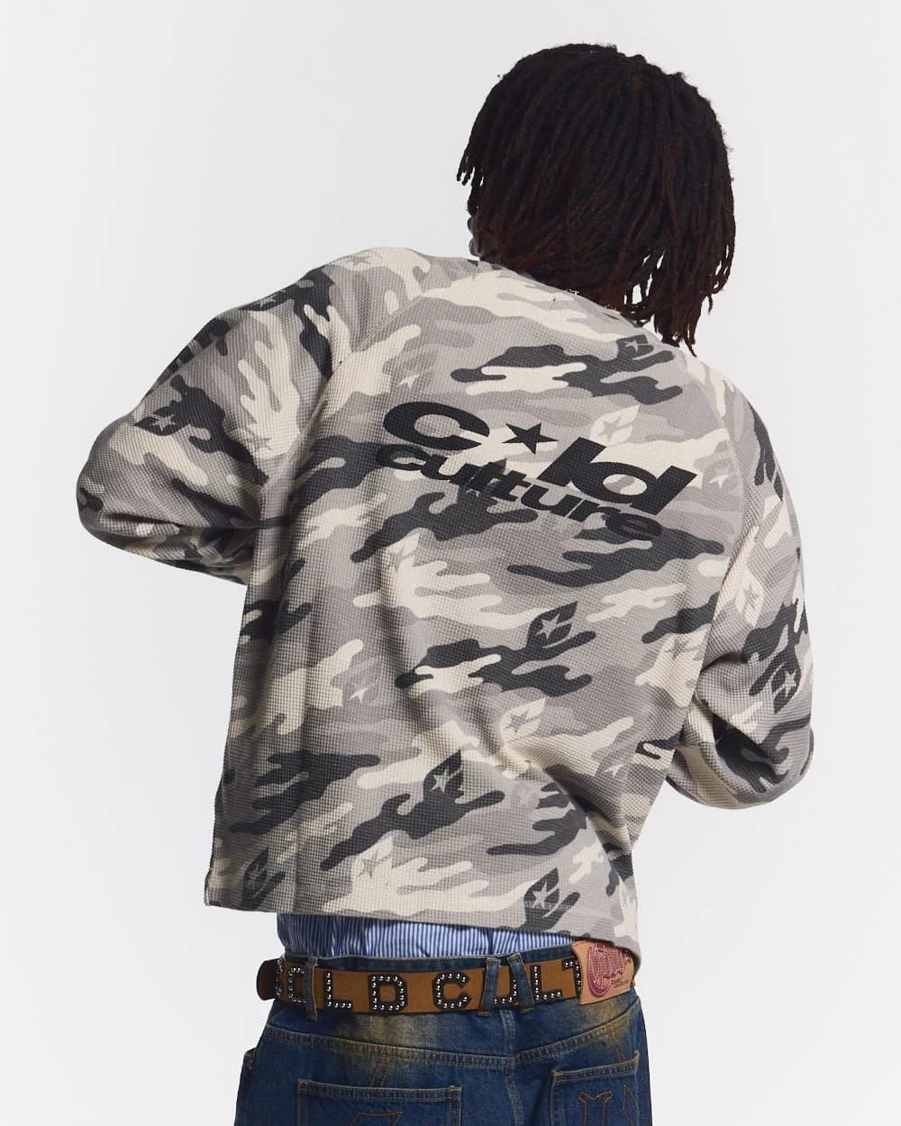 CAMO THERMAL LONGSLEEVE TEE GREY 2