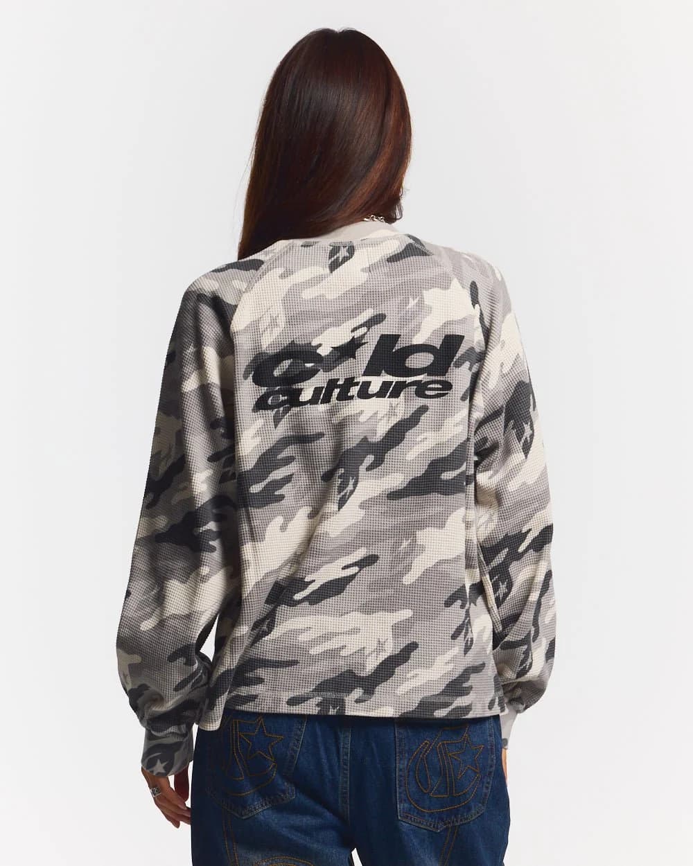 CAMO THERMAL LONGSLEEVE TEE GREY 5