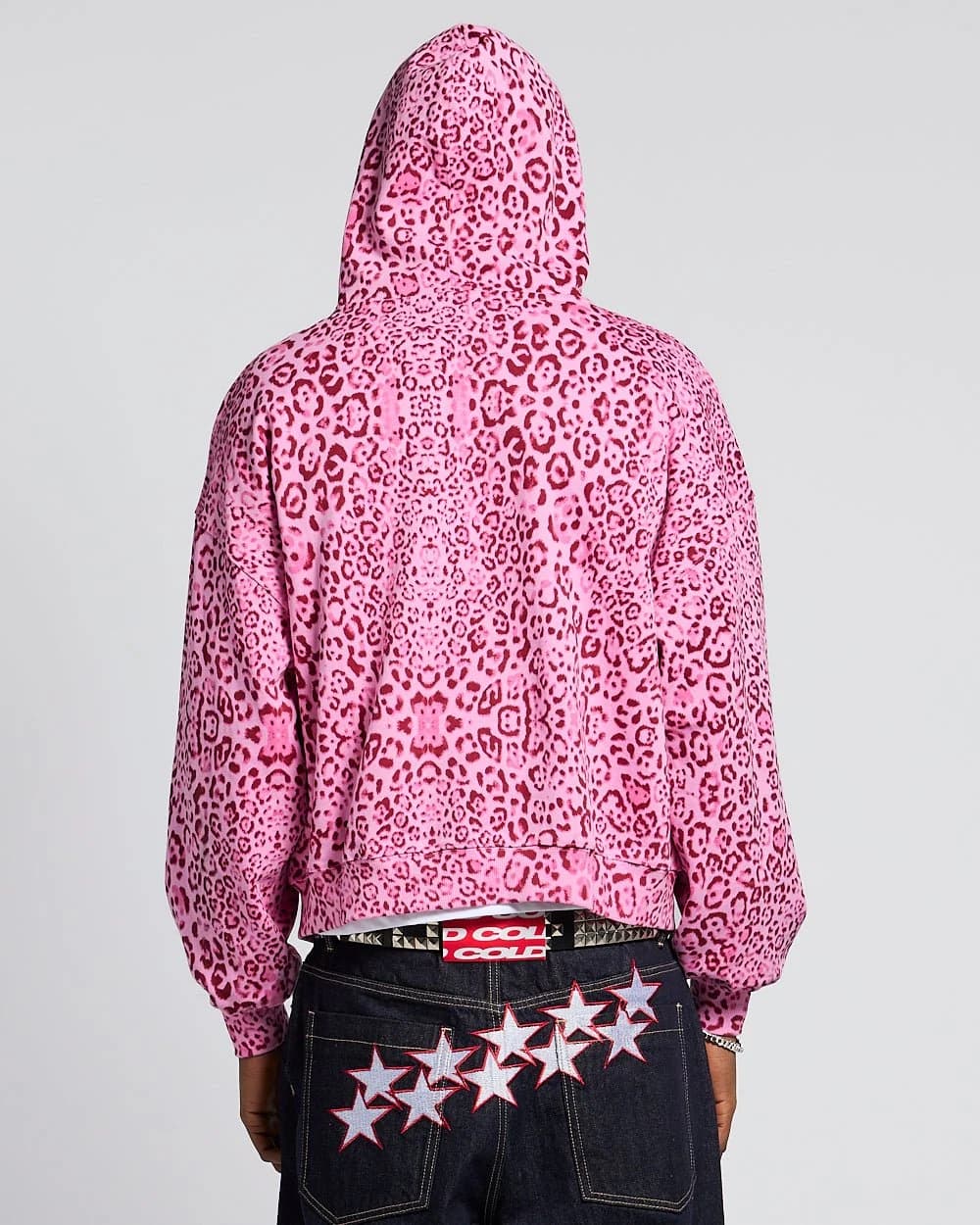 NOCTURNE BEAST ZIP HOODIE PINK 4