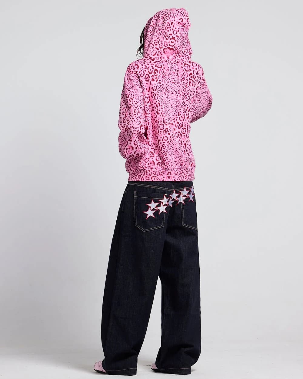 NOCTURNE BEAST ZIP HOODIE PINK 6