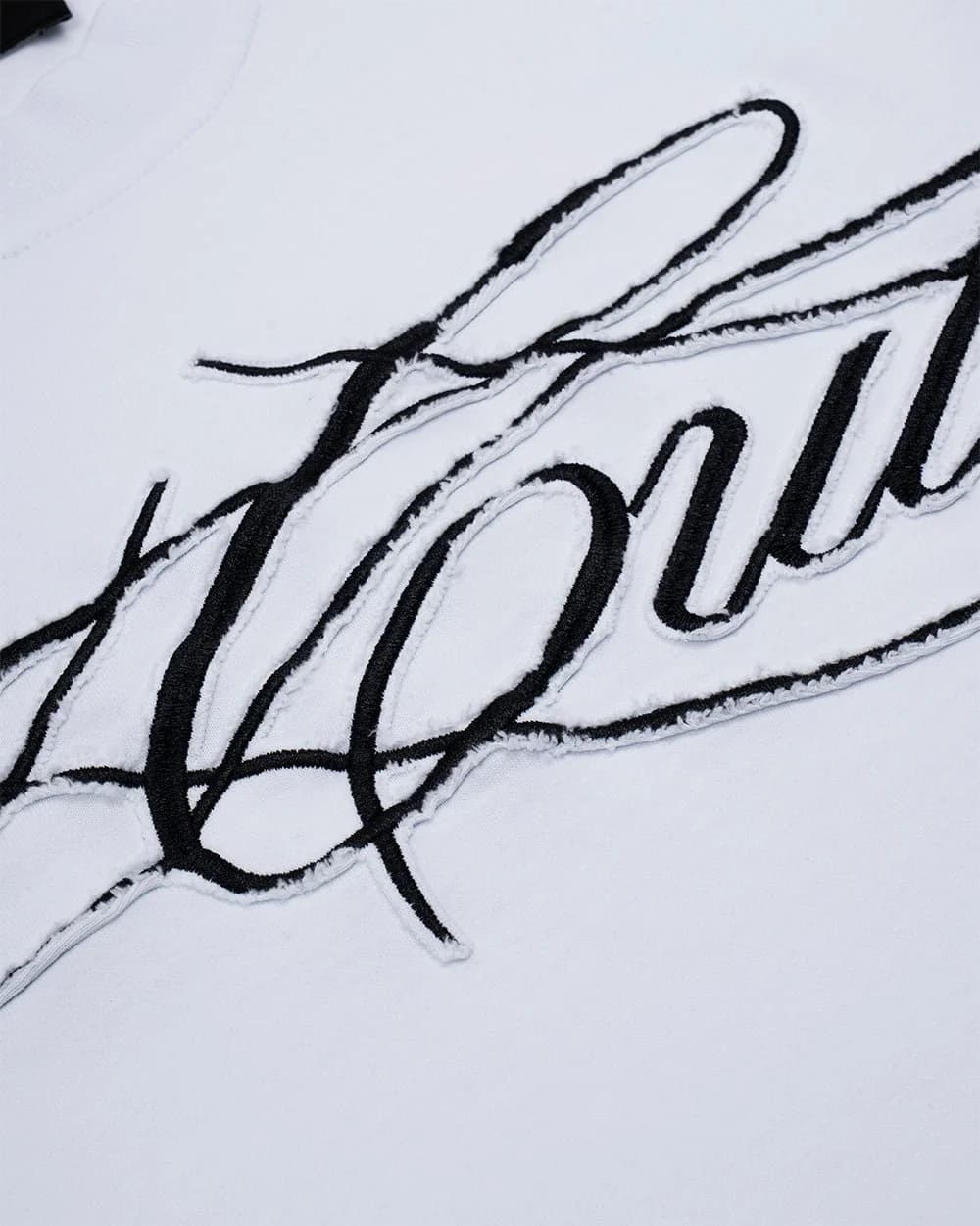 CROSSED SCRIPT LONGSLEEVE 2.0 WHITE 6