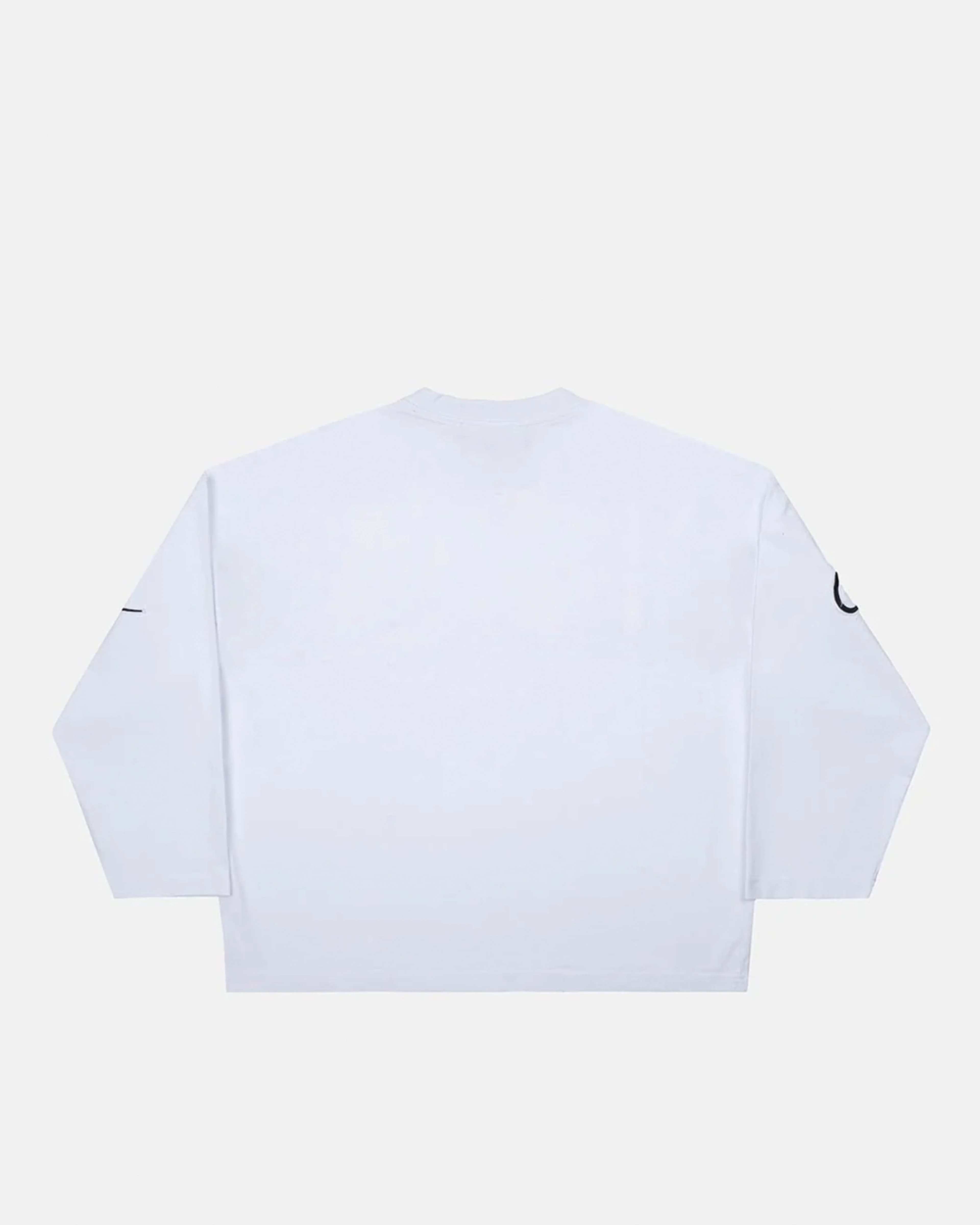 CROSSED SCRIPT LONGSLEEVE 2.0 WHITE 4