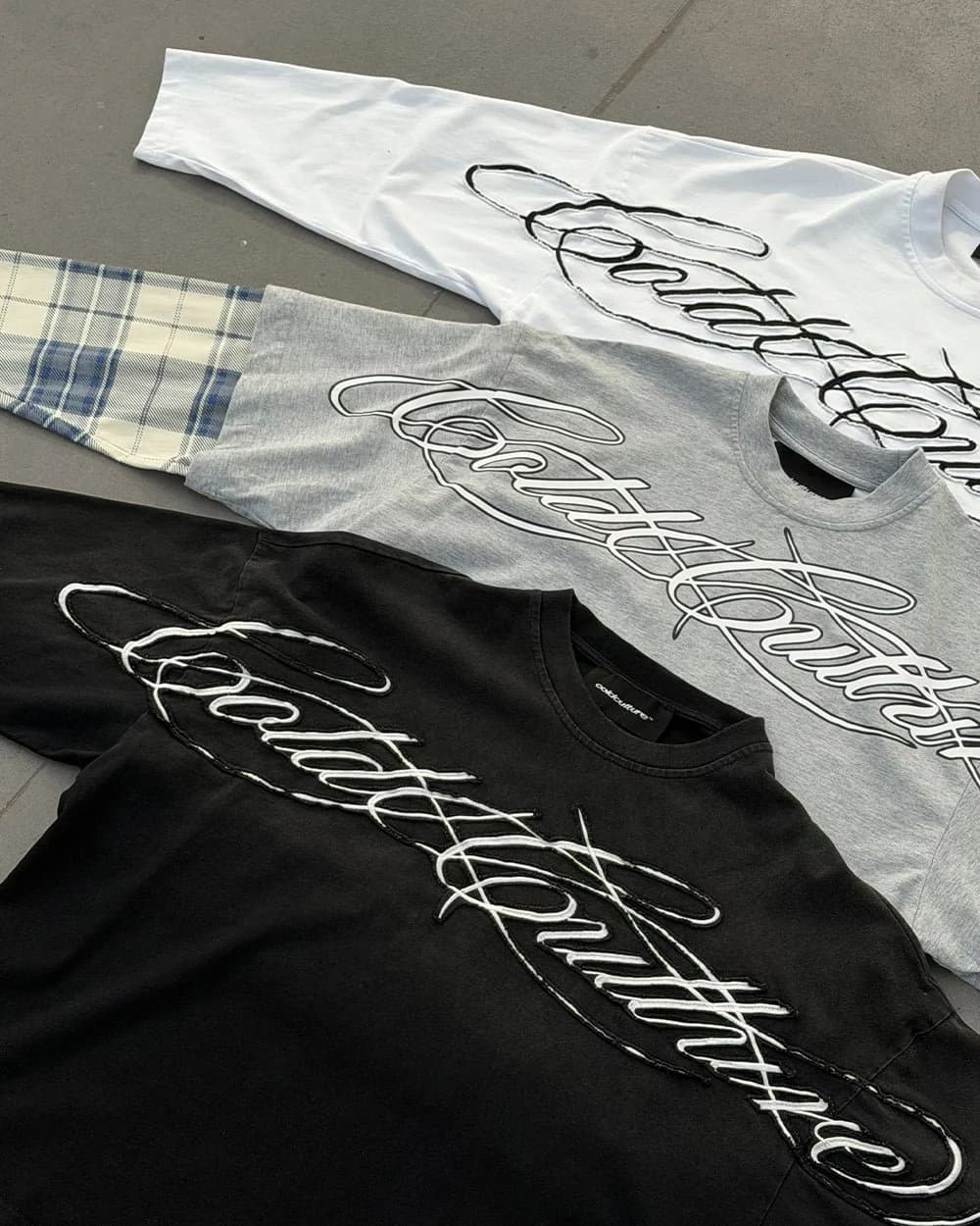 CROSSED SCRIPT LONGSLEEVE 2.0 WHITE 10