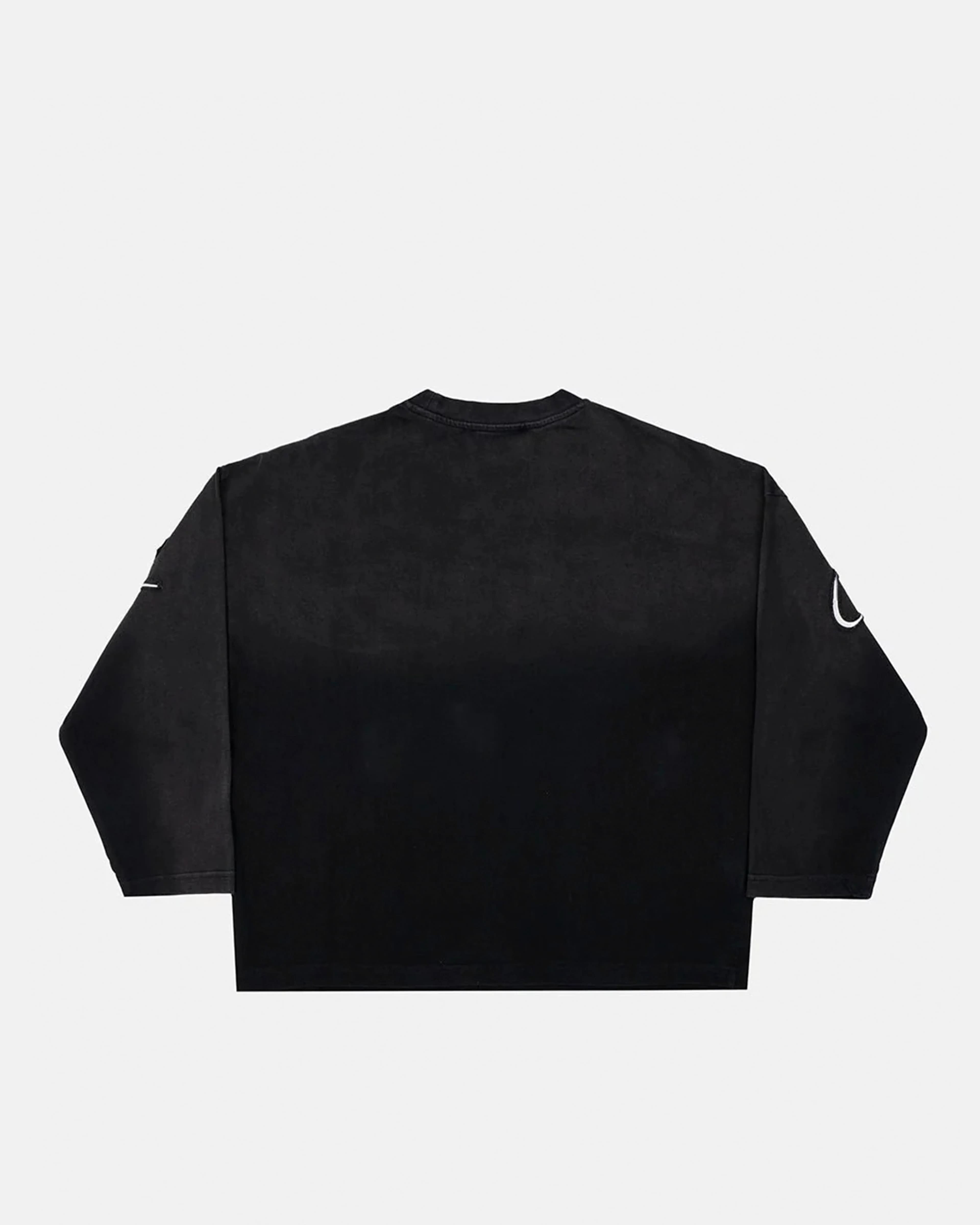 CROSSED SCRIPT LONGSLEEVE 2.0 BLACK 3