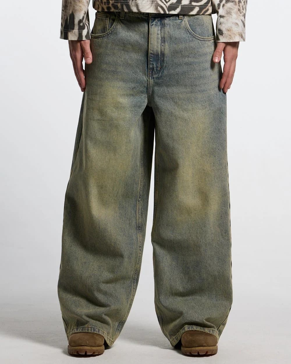 C V2 PANTS DIRTY LIGHT DENIM 3