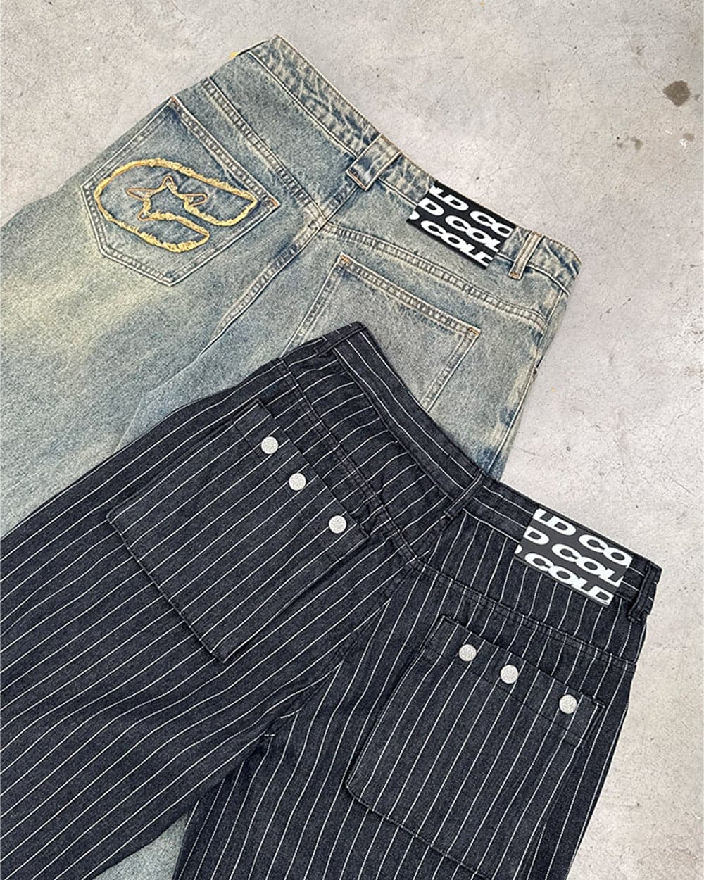 C V2 PANTS DIRTY LIGHT DENIM 11