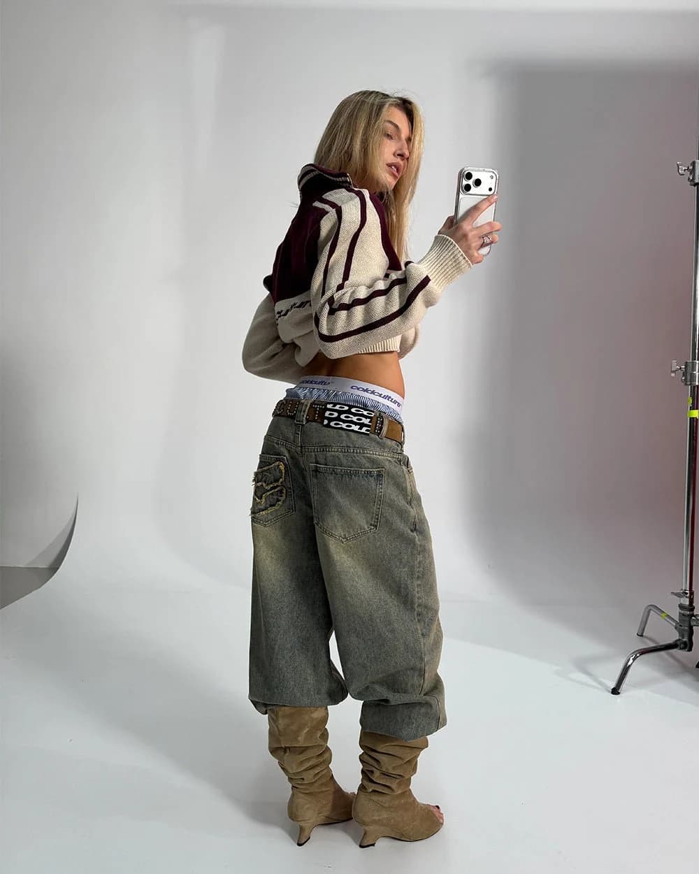 C V2 PANTS DIRTY LIGHT DENIM 10