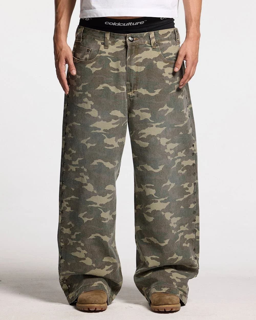 STUDS PANTS CAMO 3