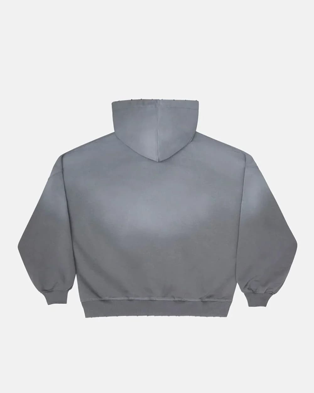 SCRIPT ZIP HOODIE ANTRACITE GREY 3