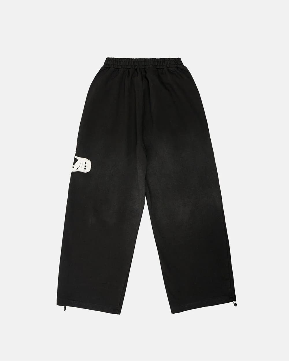CROSSED SWEATPANTS BLACK 4