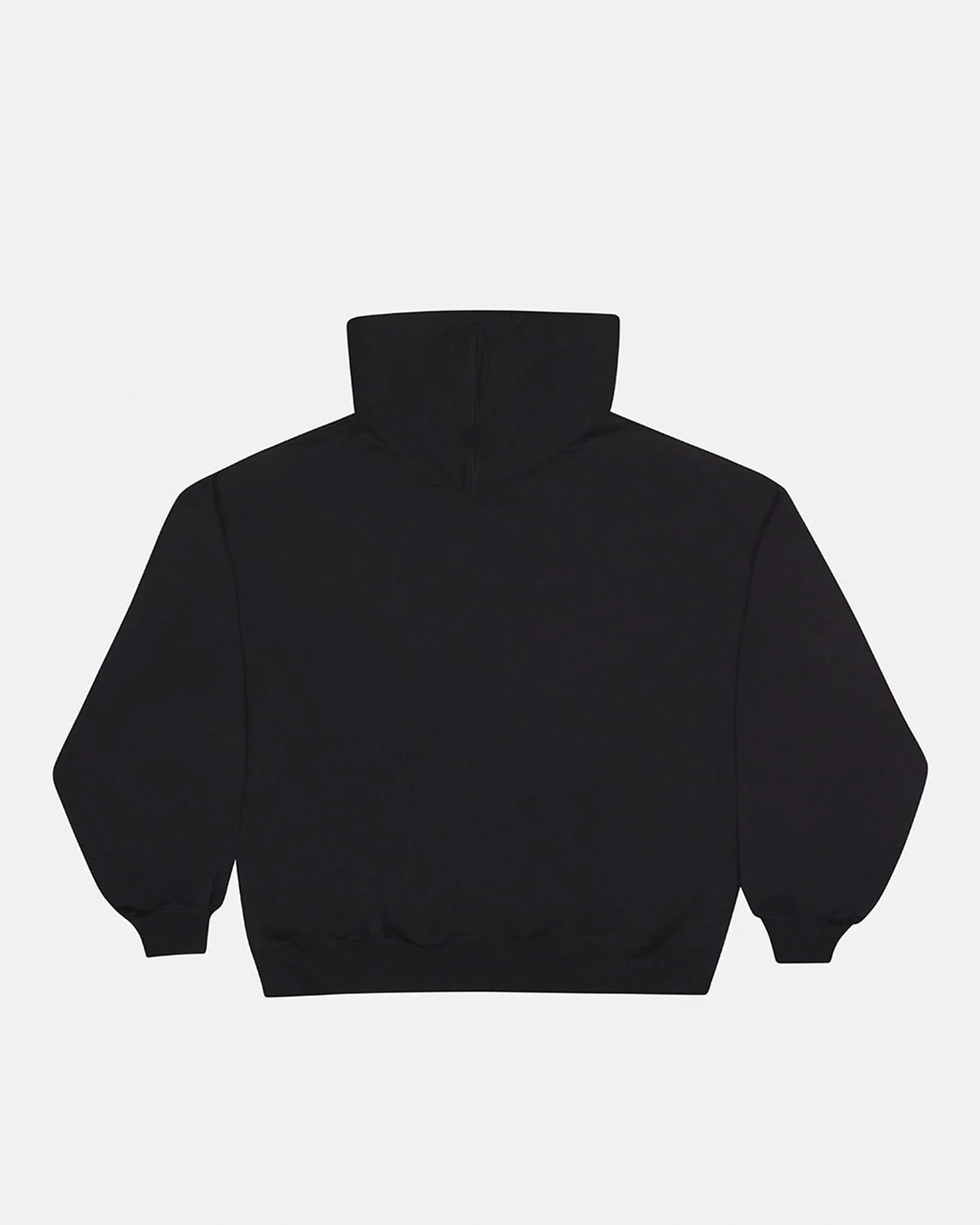 SCRIPT ZIP HOODIE BLACK 3
