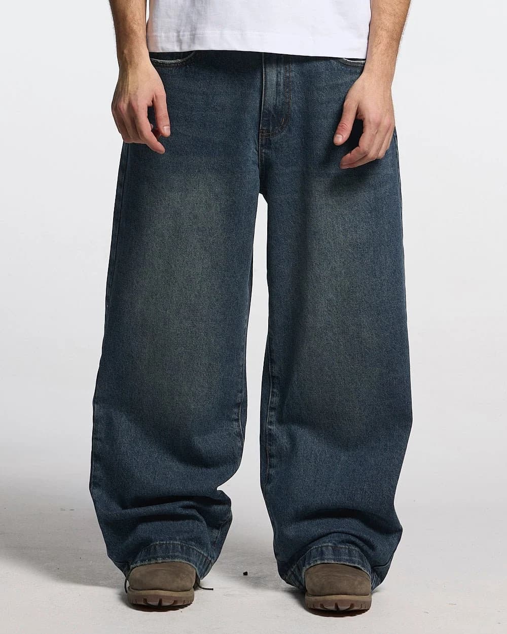 DISTRESS STARS V2 PANTS BLUE DENIM 3