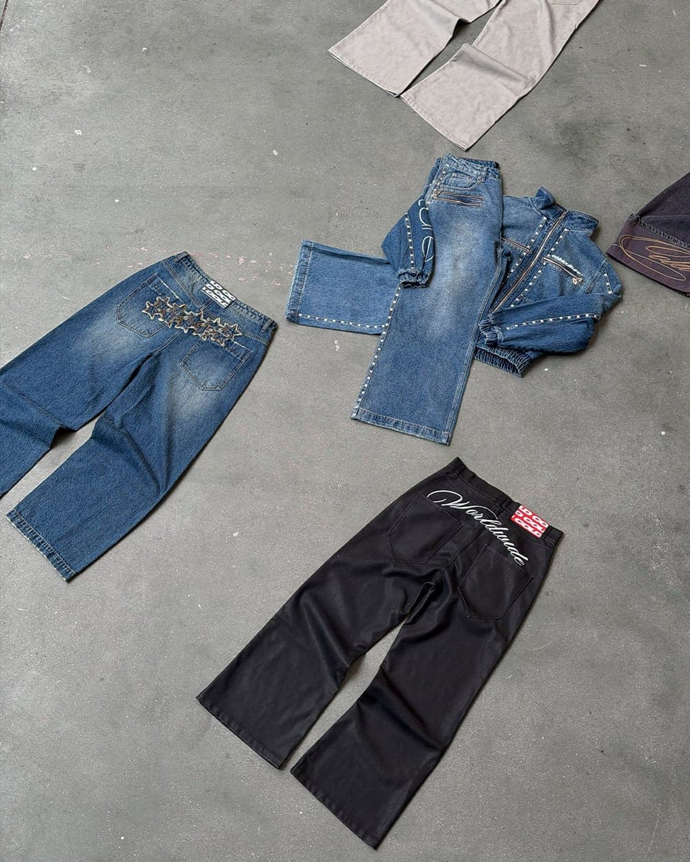 DISTRESS STARS V2 PANTS BLUE DENIM 11