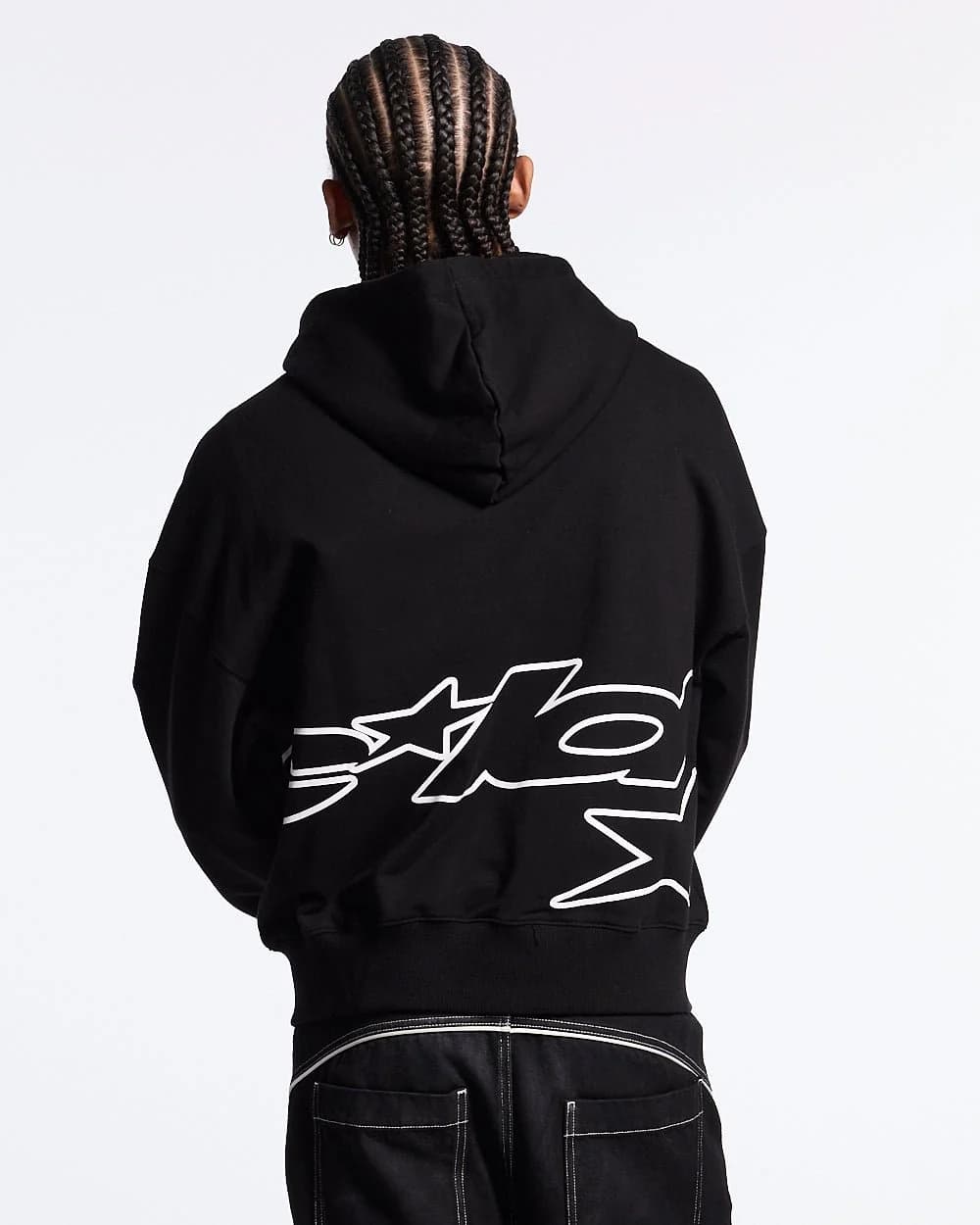 DEFENSE ZIP HOODIE BLACK 2